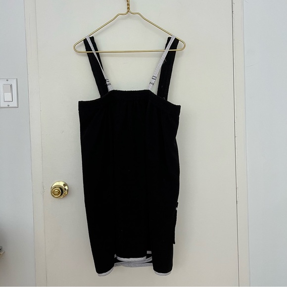 Black Bath Robe - Picture 2 of 2